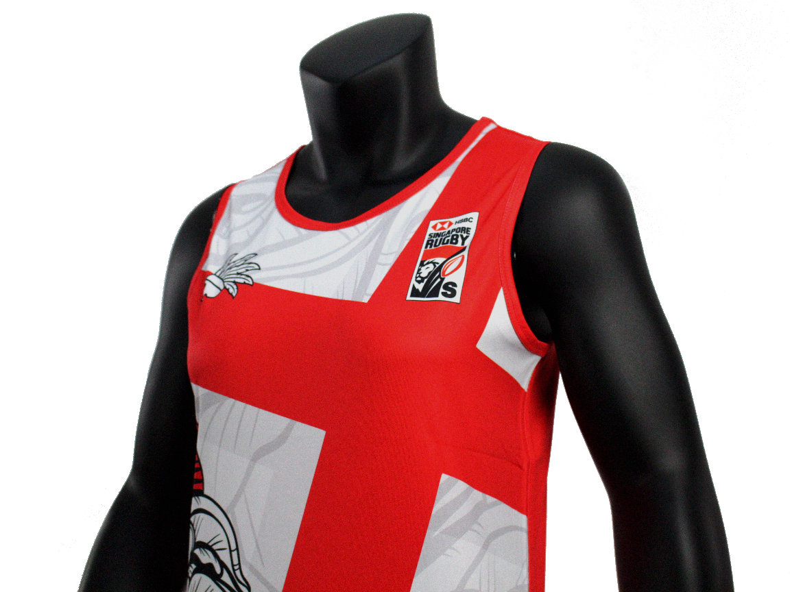 ENGLAND RUGBY SINGLET